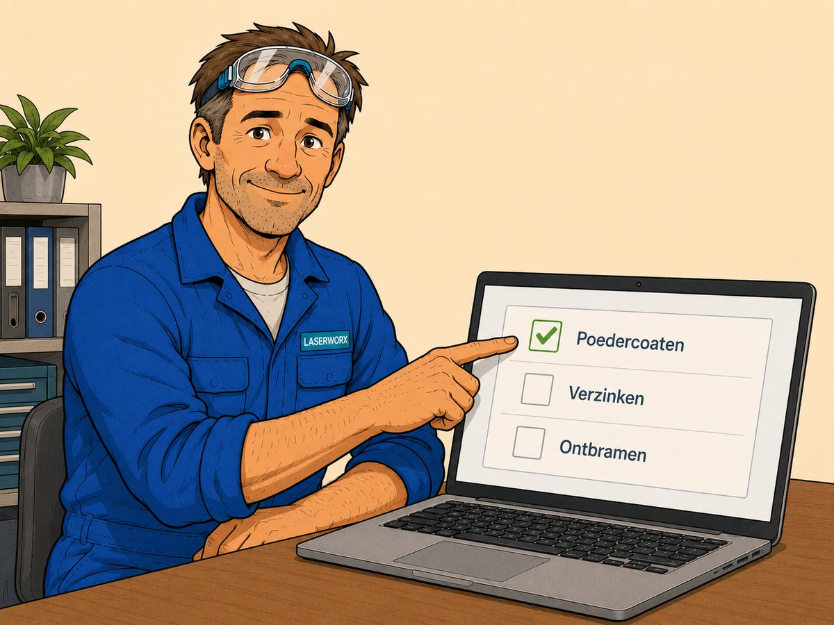 Nabewerkingen kiezen